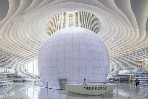 China’s Tianjin Binhai Library