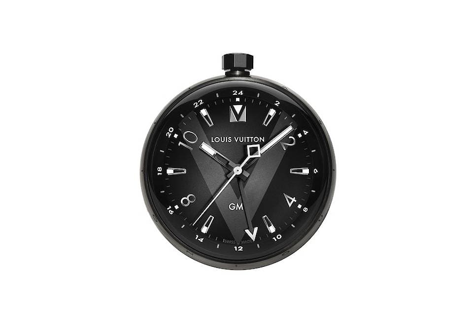 Tambour watch Louis Vuitton Black in Other - 34155355