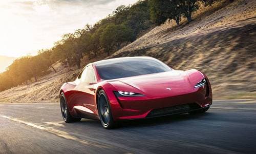 Tesla Roadster Sports Car