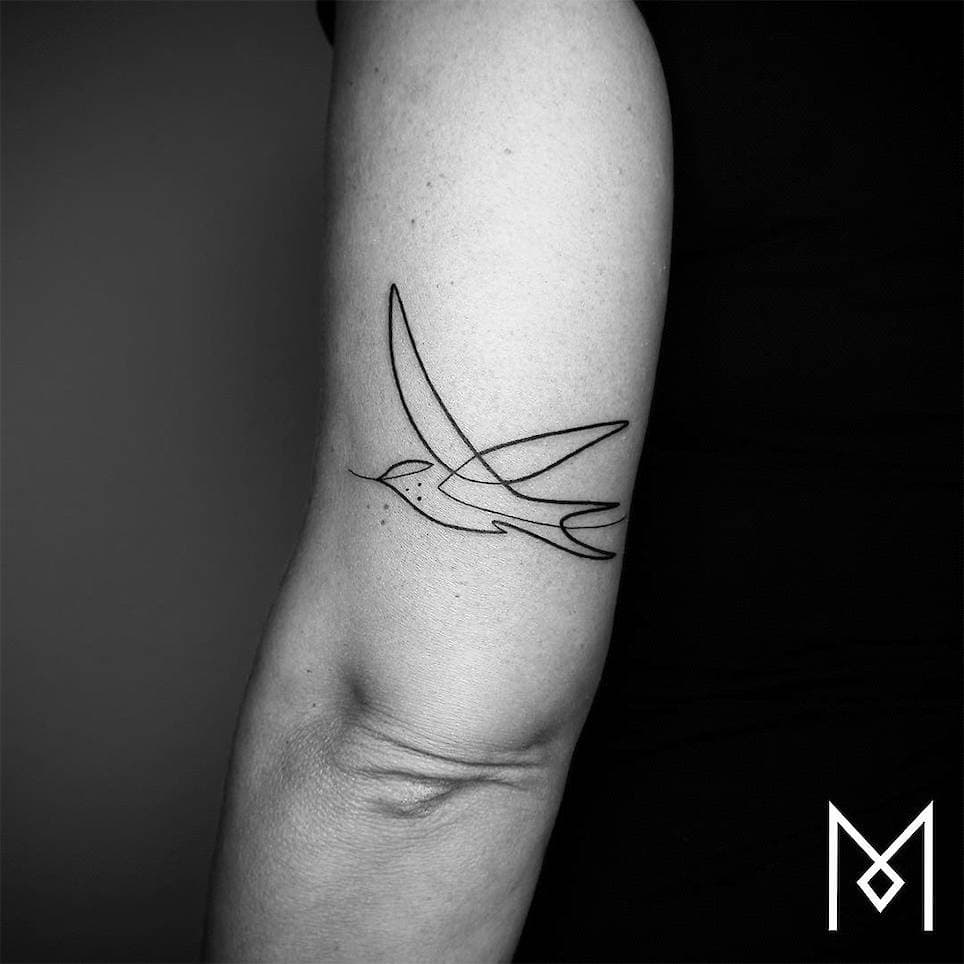 Buy Stencils Continuous Lines Tattoo Designs, Ready-to-use, Easy-to-apply,  Simple, Easy, Minimalist, Small, Handpoke and Stick & Poke Online in India  - Etsy