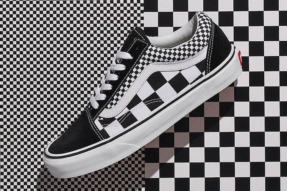 checker print vans