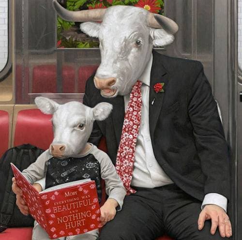 Moby "Everything Was Beautiful, And Nothing Hurt"