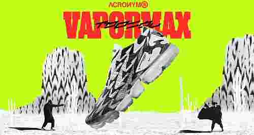 Nike X ACRONYM, Air Vapormax FK Moc 2, Johnny's Icy Passage