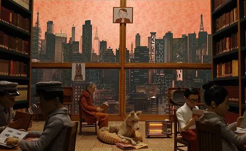 Wes Anderson’s set design for the Isle of Dogs