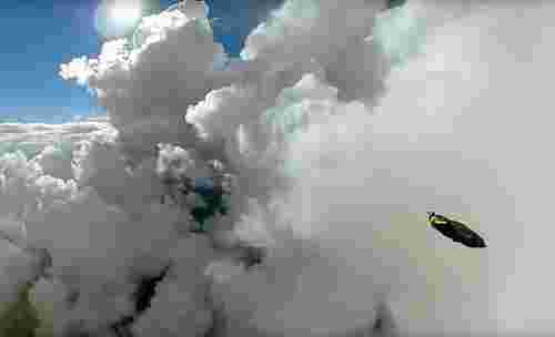 The Wingsuit Cloud Jump