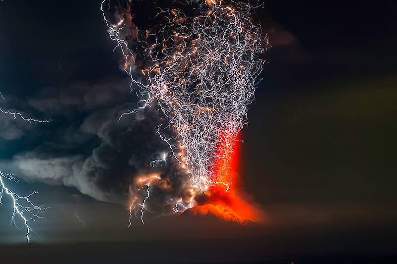 Francisco Negroni, Volcanic Eruption