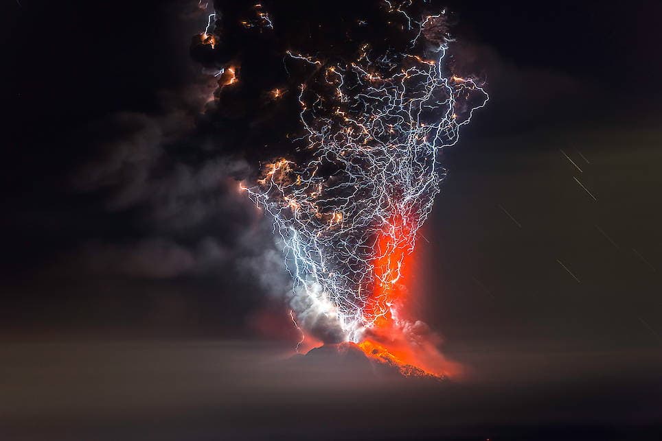 Francisco Negroni, Volcanic Eruption