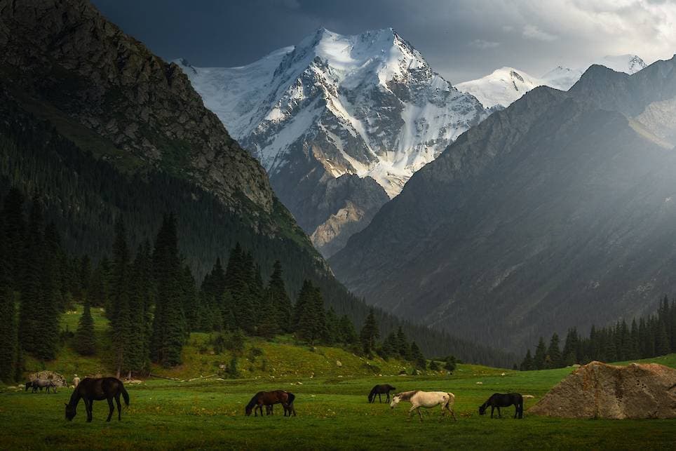 Пейзажи киргизии фото