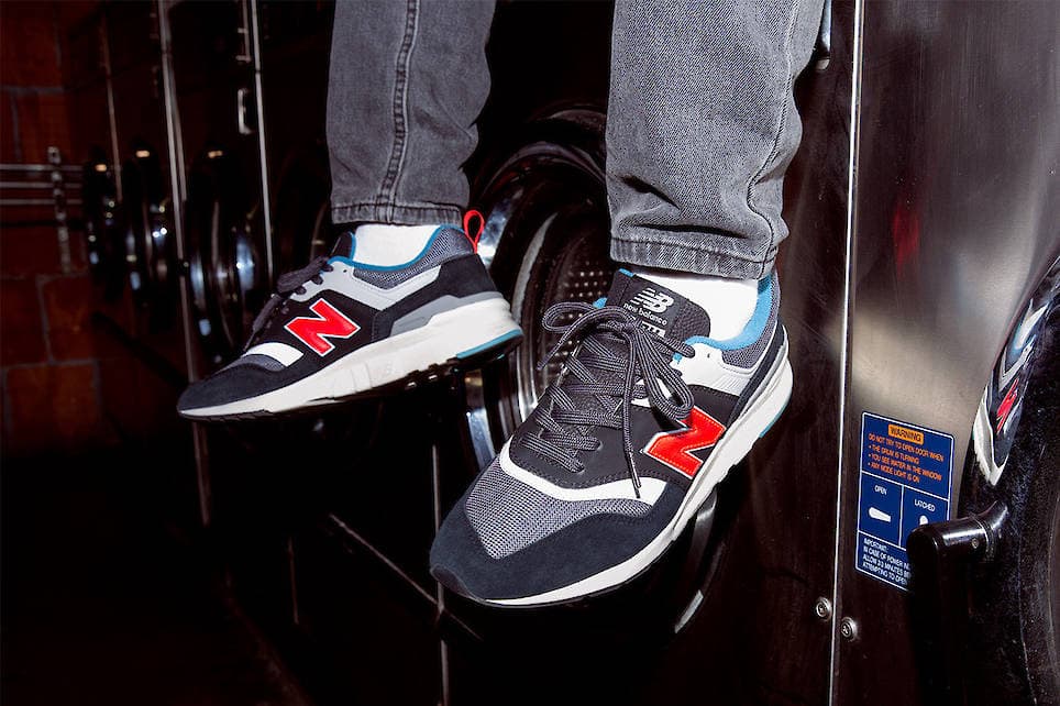 new balance 997h with jeans