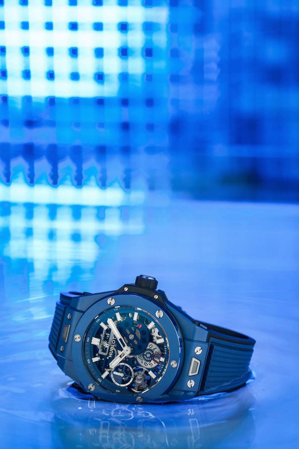 Hublot meca hotsell 10 ceramic blue