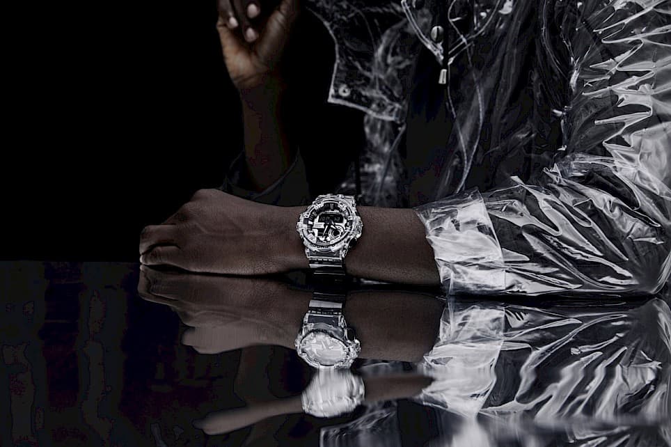 g shock translucent