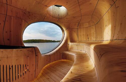 Grotto Sauna, Ontario, Canada