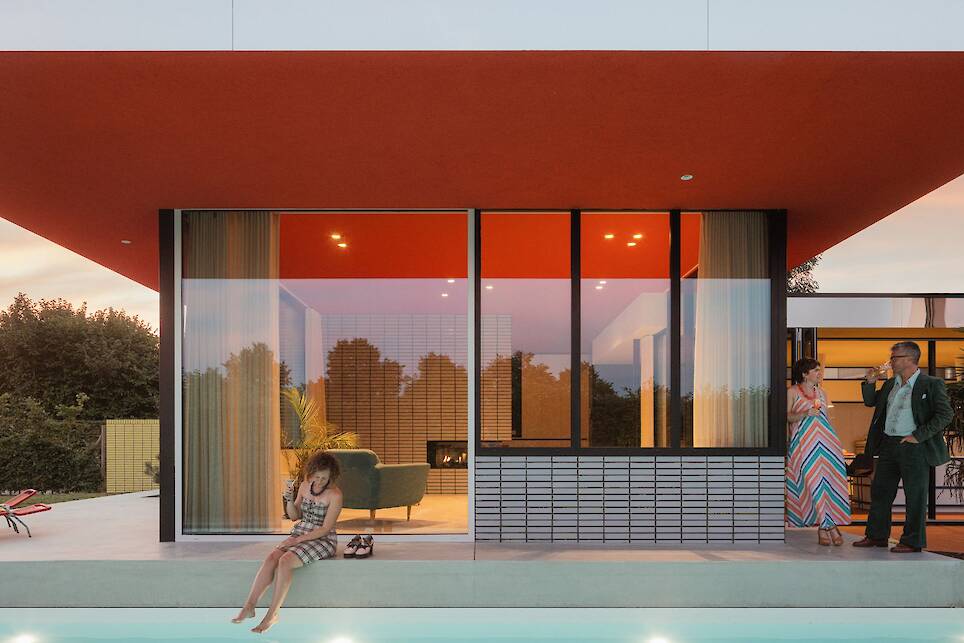 Painter's House midcentury Belgium