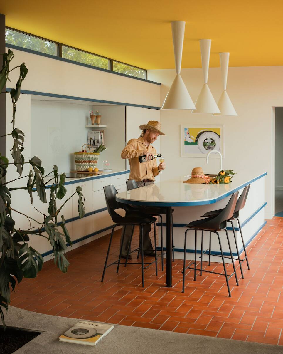 Painter's House midcentury Belgium