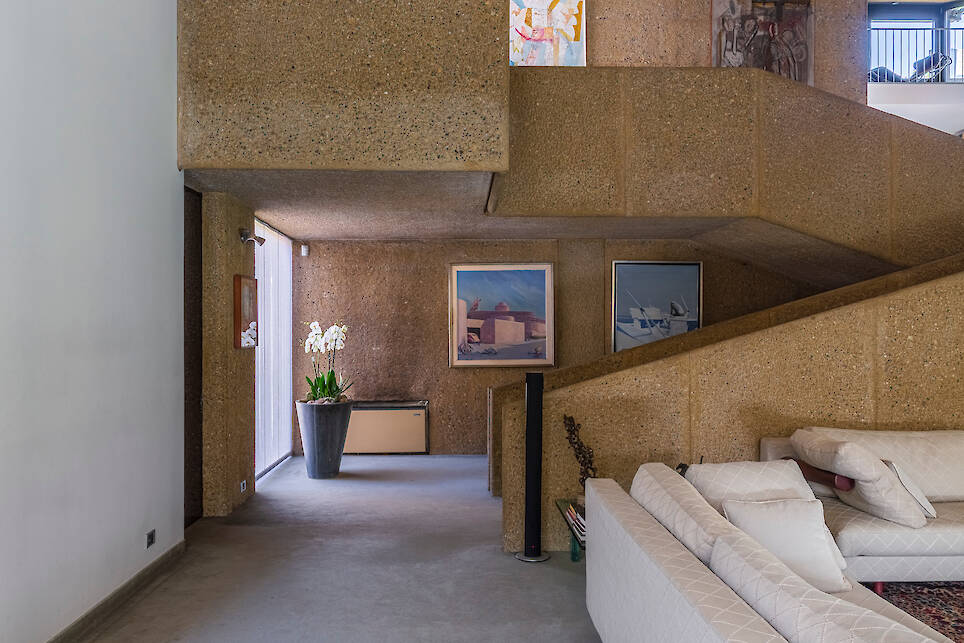 A 1970s Italian brutalist villa outside Milan