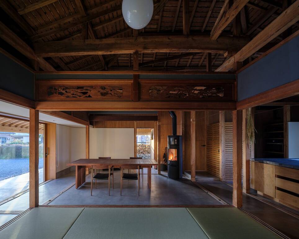 The studio opened up the home's cramped internal layout
