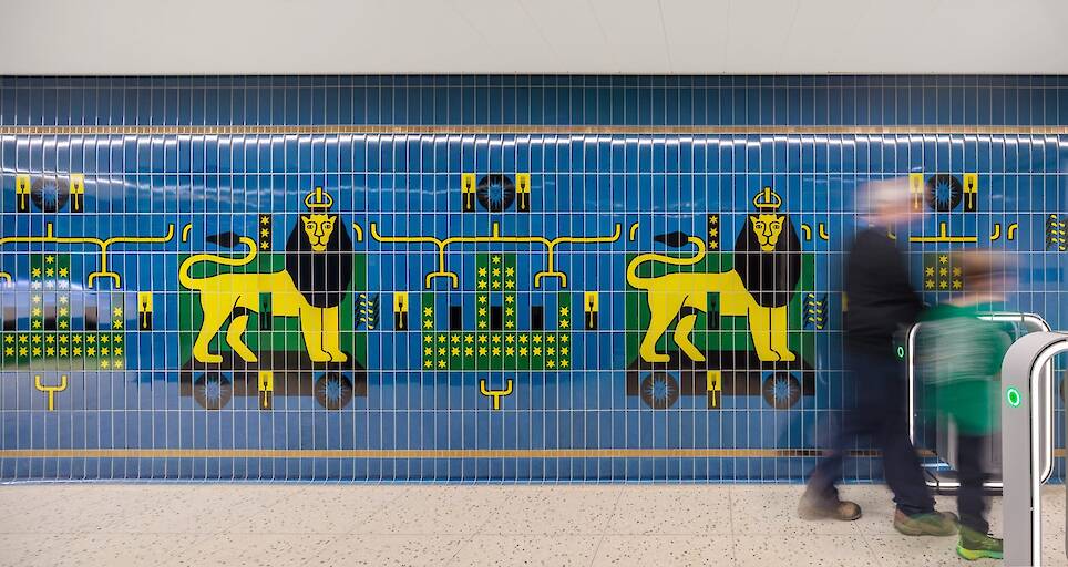 Eight London Underground Restrooms Get Vibrant Refurbs with Illustrated Tiles