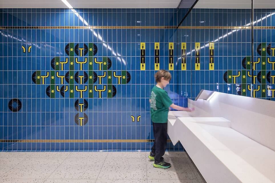 Eight London Underground Restrooms Get Vibrant Refurbs with Illustrated Tiles