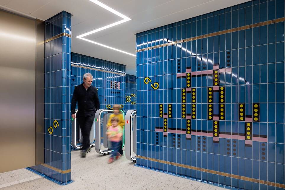 Eight London Underground Restrooms Get Vibrant Refurbs with Illustrated Tiles