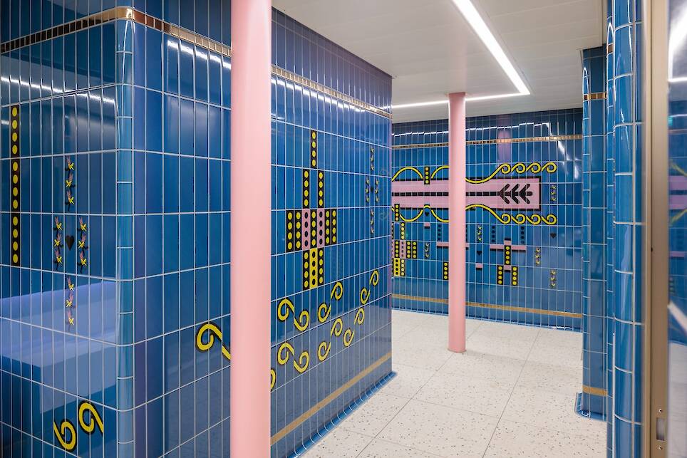 Eight London Underground Restrooms Get Vibrant Refurbs with Illustrated Tiles