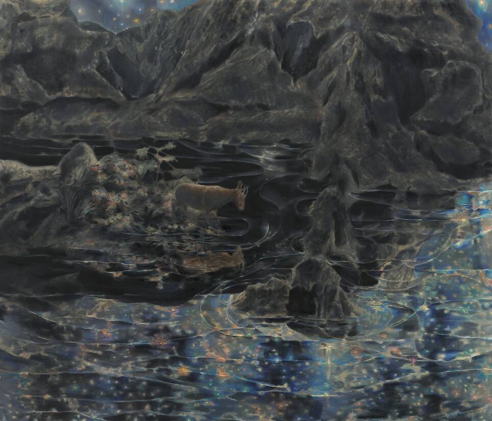 Matte Marble Dust Glimmers Across Marin Majic’s Enigmatic Scenes