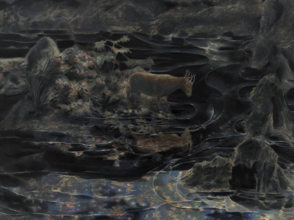 Matte Marble Dust Glimmers Across Marin Majic’s Enigmatic Scenes