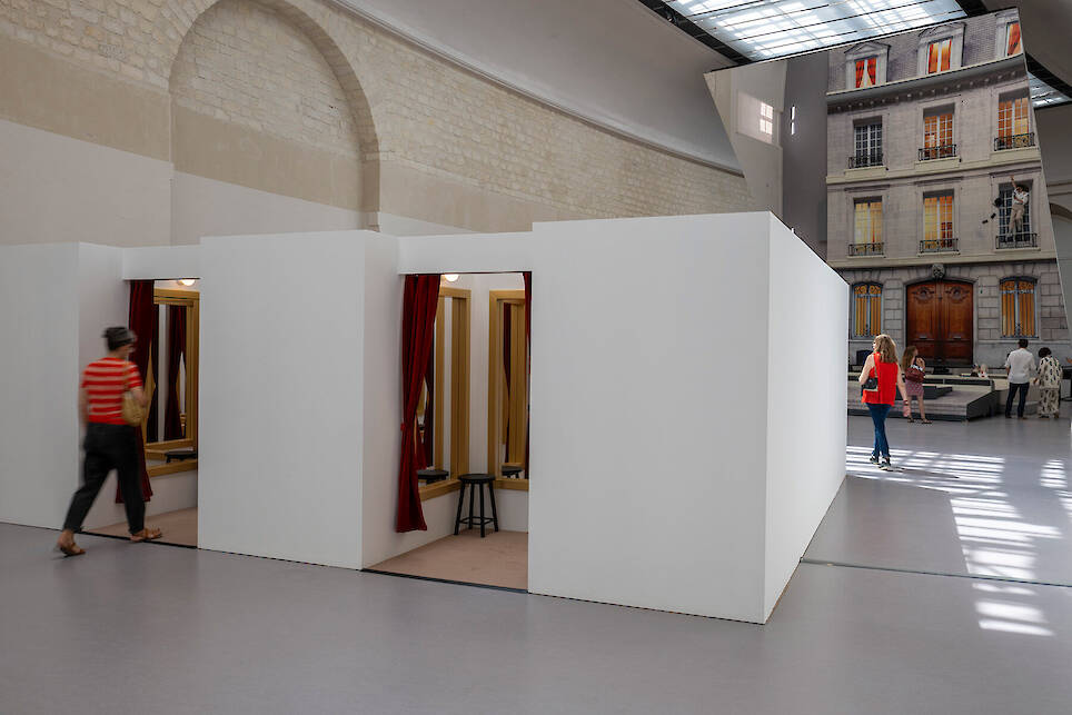 Leandro erlich fills paris’s grand palais with immersive illusions that challenge reality