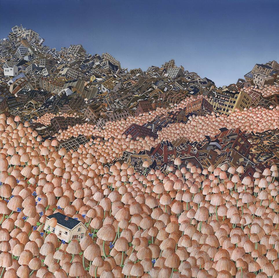 From Apocalypse to Renewal, Amy Casey Paints a Surreal World in Distress