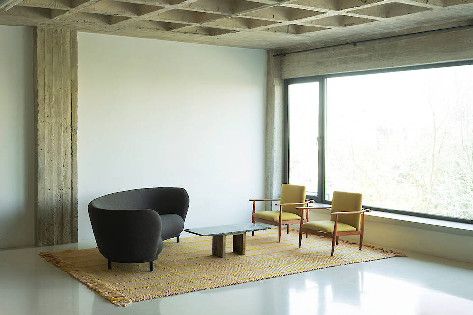 The Logic of Weaving Entwines These Rugs