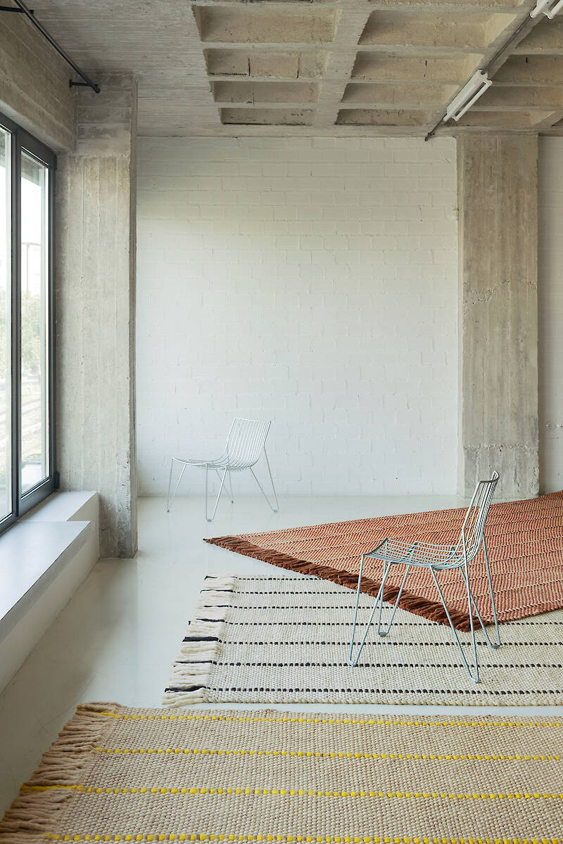 The Logic of Weaving Entwines These Rugs
