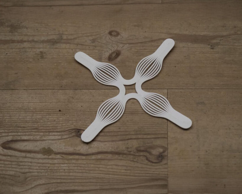 Hand-bent after 3D printing, oberdoerfer & krebs’ seating rethinks digital fabrication