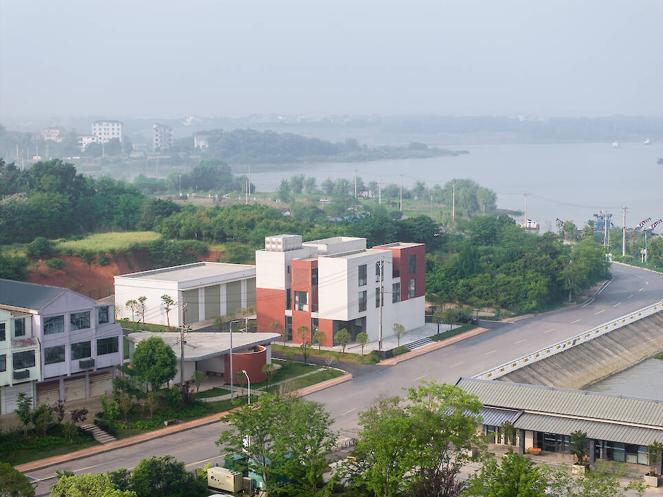 Buildings of Liangzi Lake Changling Ferry / UP Architecture