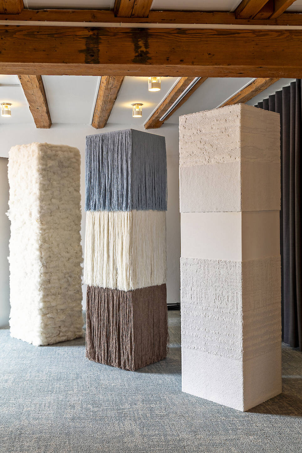 At 3daysofdesign, ege Carpets Mounted an Immersive Display Tying Shape to Sense
