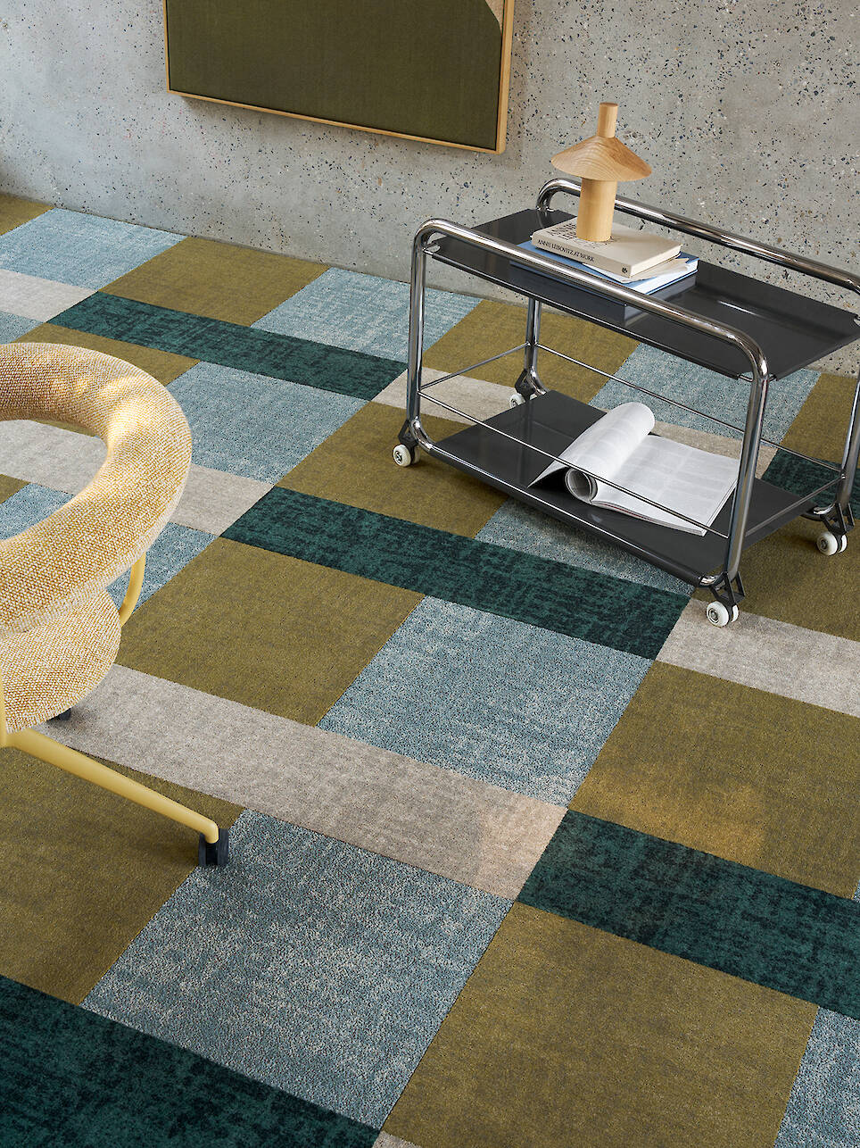 At 3daysofdesign, ege Carpets Mounted an Immersive Display Tying Shape to Sense