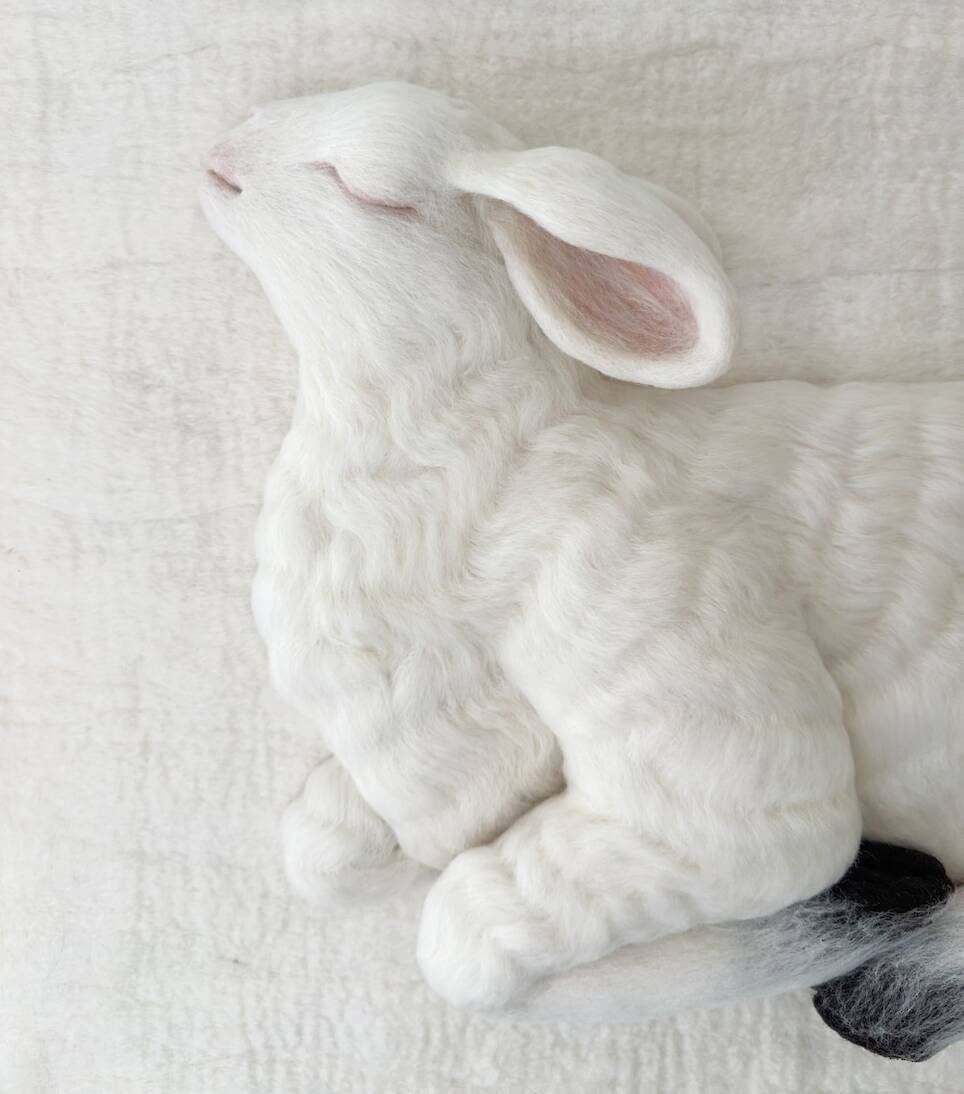 Animals and Ornament Emerge from Felted Wool in Holly Guertin’s Textiles