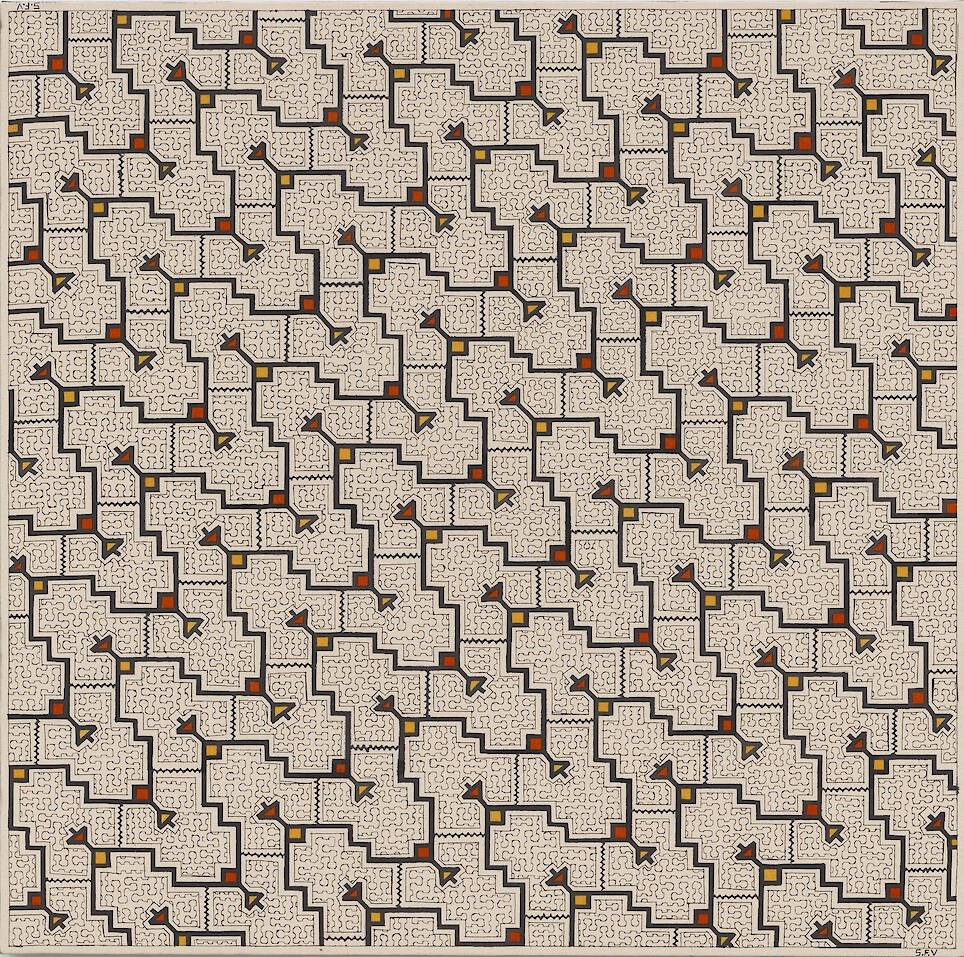 Elaborate Kené Patterns by Sara Flores Continue an Ancient Indigenous Tradition