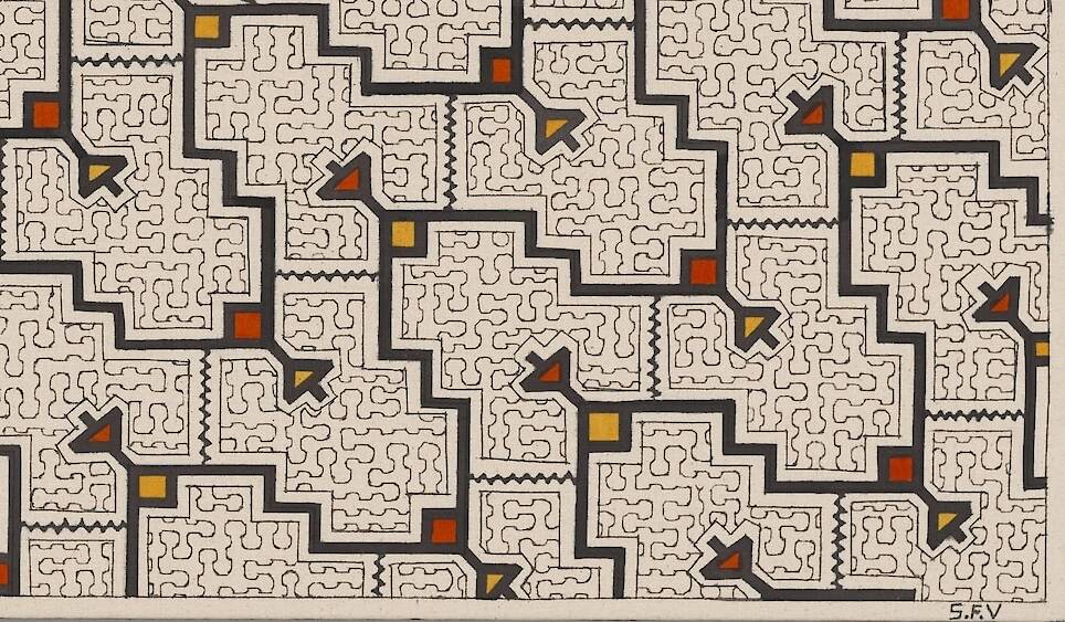 Elaborate Kené Patterns by Sara Flores Continue an Ancient Indigenous Tradition