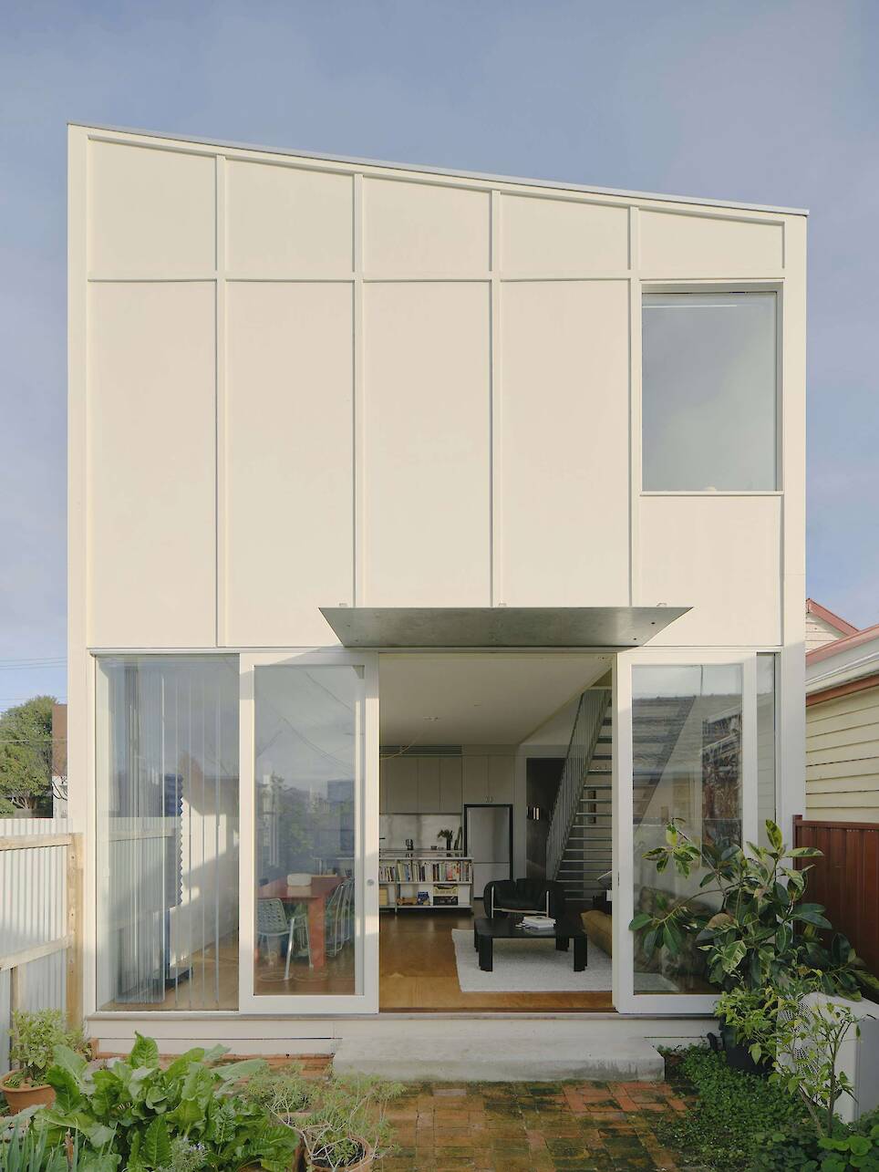 Steely Interventions Finish Off This Renovated Family Home in Australia