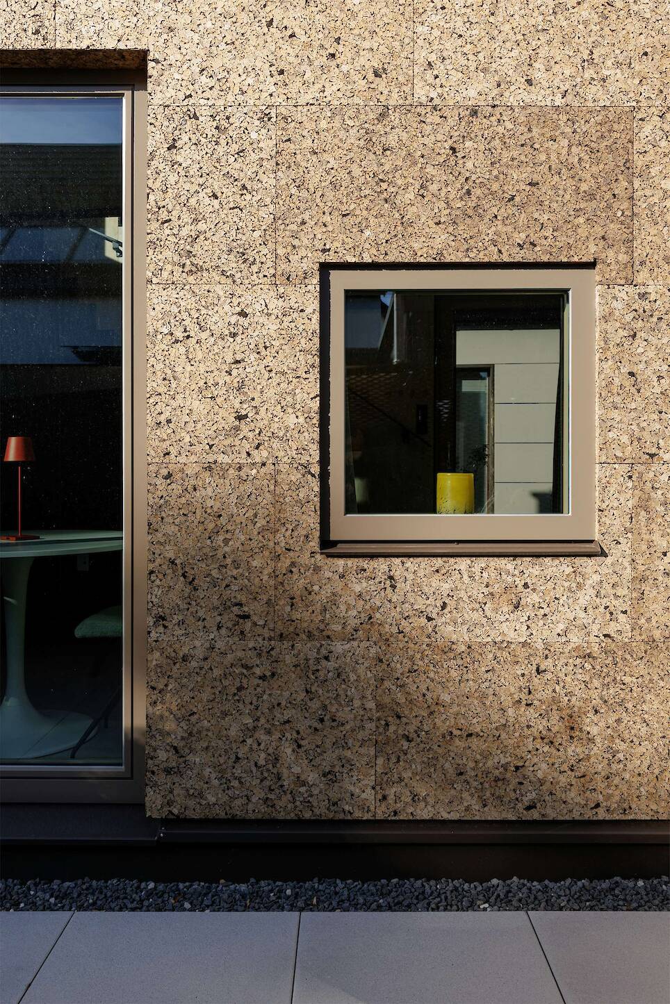 The Cork Facade Isn’t the Only Quirk of This Home Extension in Germany