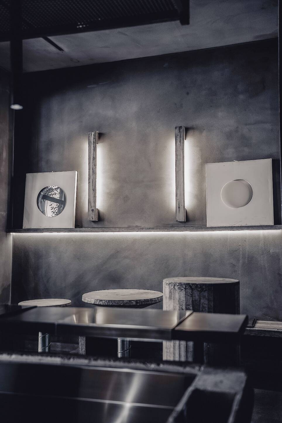 A Brutalist Home Becomes a Canvas for a Milanese Art Collector