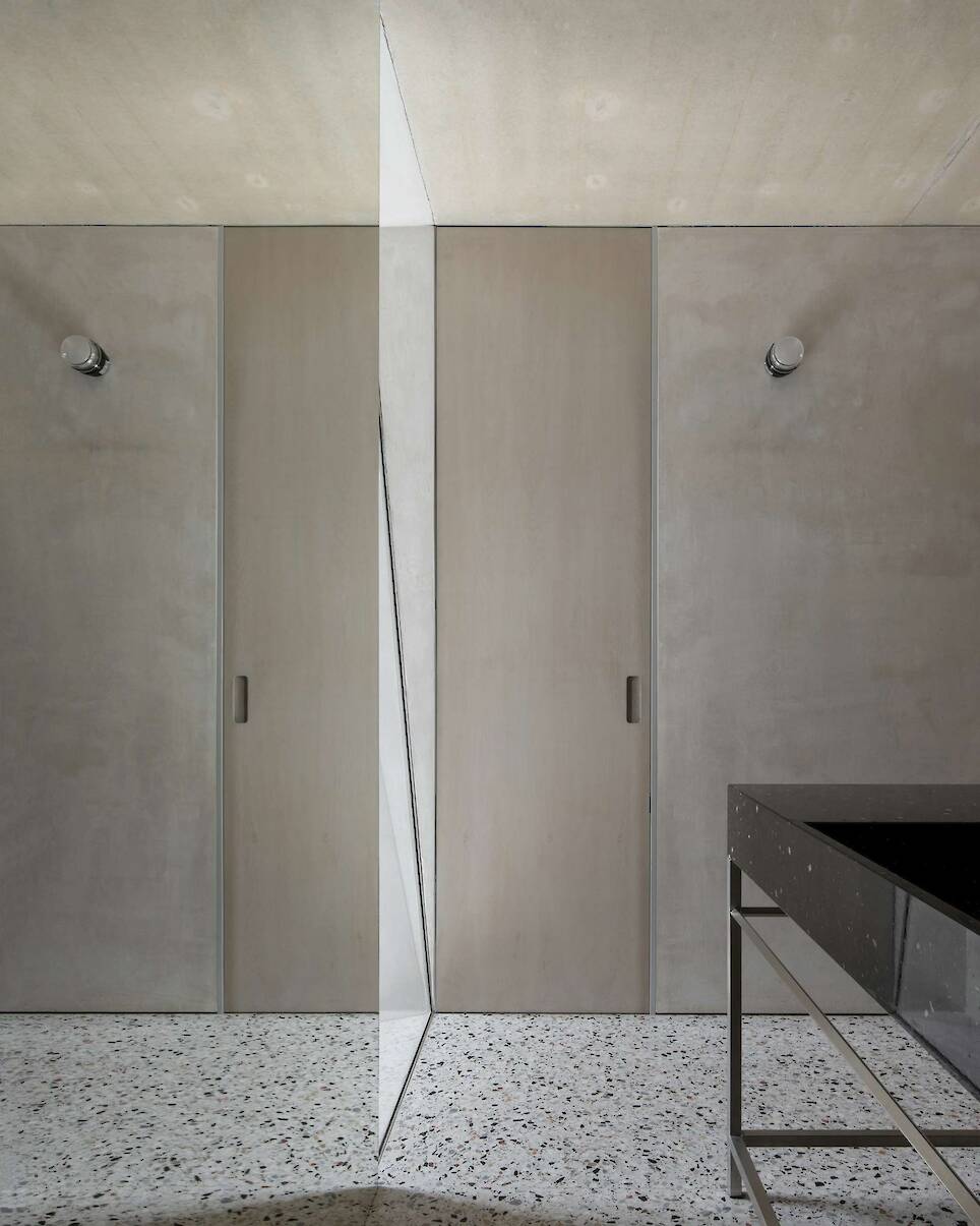 Burnished Aluminum Sheeting Covers the Entire Ground Floor of This Renovated 1893 Lisbon Home