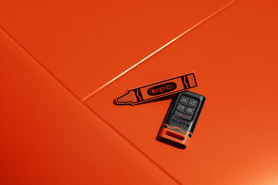 Slate’s First Collab Brings Crayola Colors to Its Customizable EV