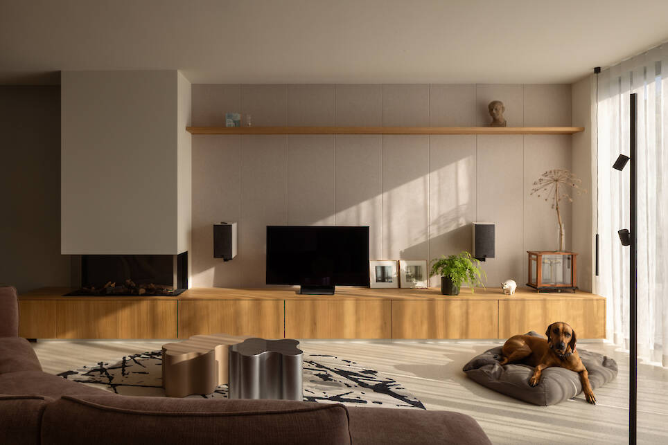 <p>The newly refurbished ground floor of the house in Delft</p>