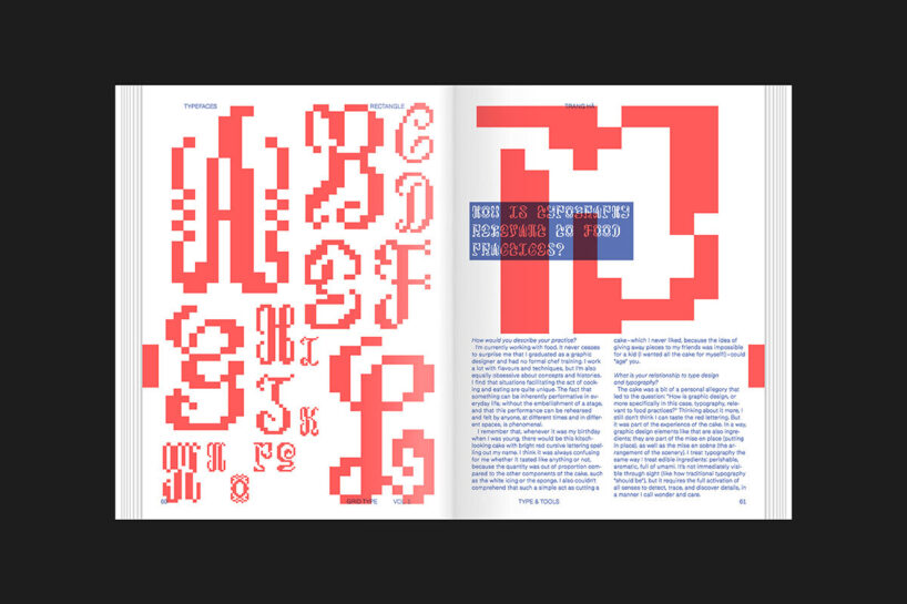 GridType vol.—1 explores how digital tools generate new typographic forms