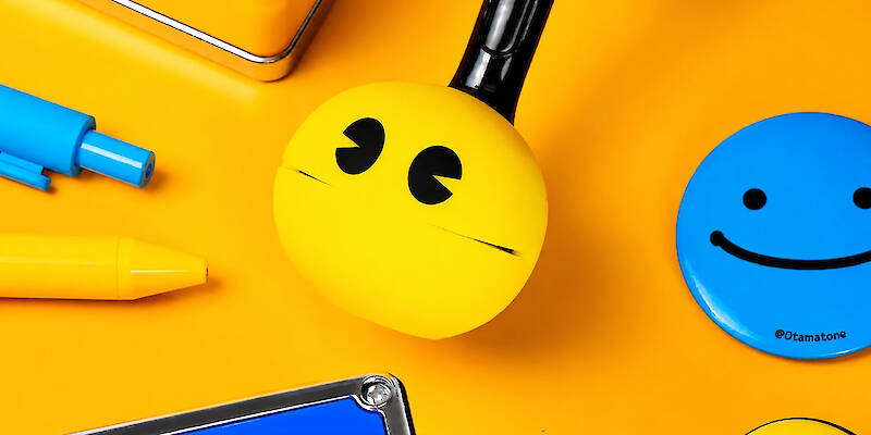 Pac-man ghosts meet otamatone for pocket-sized musical crossover