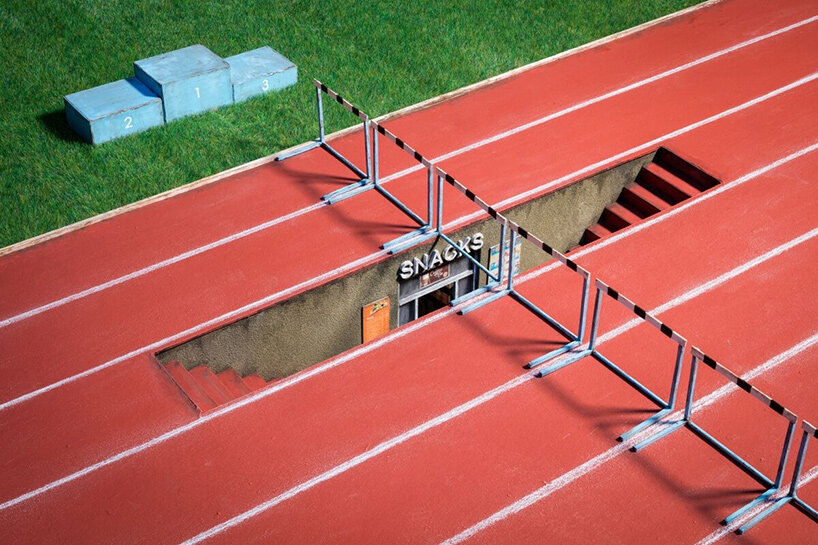 frank kunert’s miniature worlds bend the logic of familiar architecture - 1