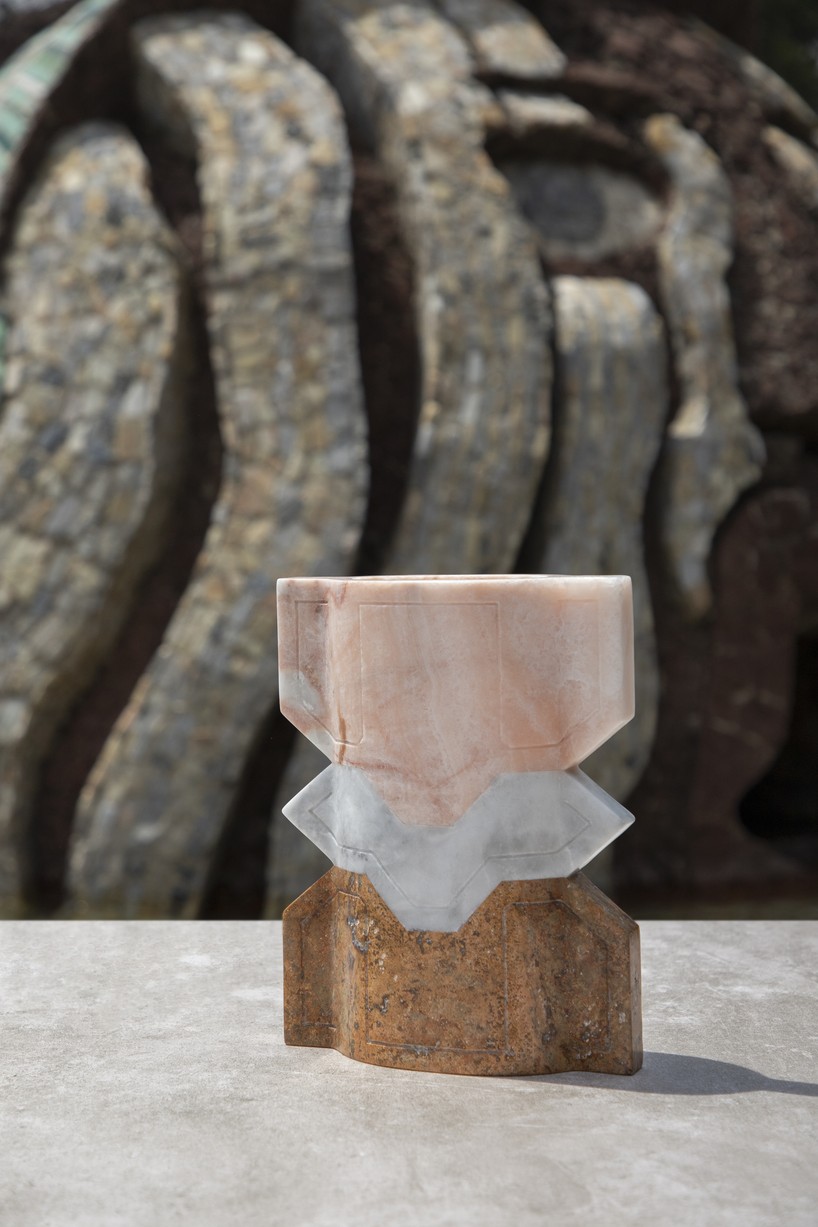 sten studio collaborates with french artist coco brun to translate mexicos stone heritage into contemporary design 7