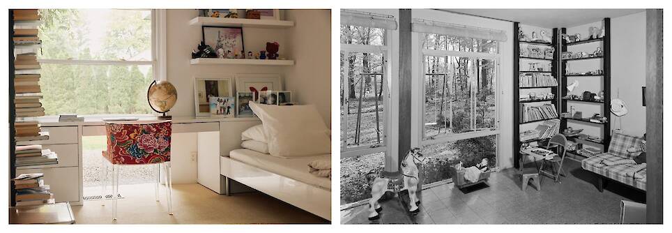 The modern homes Webber designed in New England stood out from many of the existing colonial-style homes