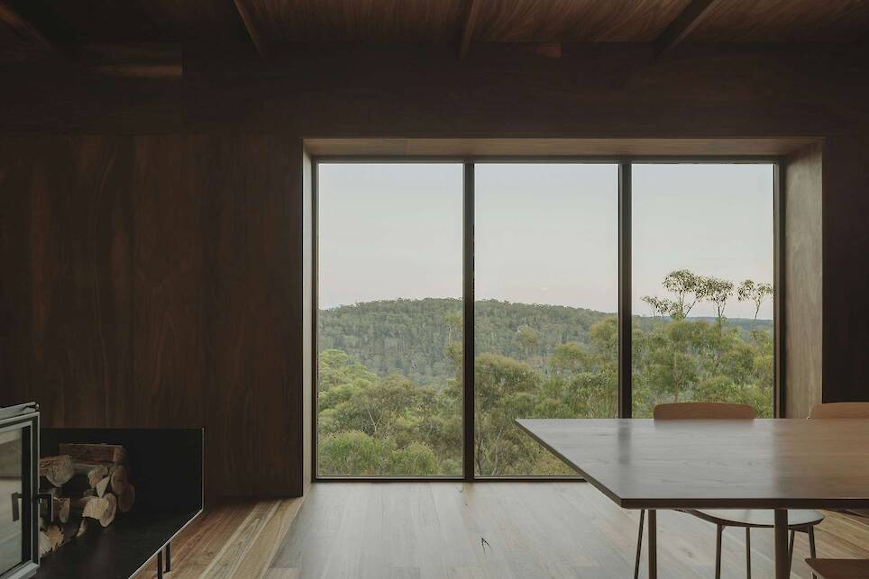 At an Australian Home Built Into a Cliff, You Enter Via the Footbridge - Photo 6 of 12 -