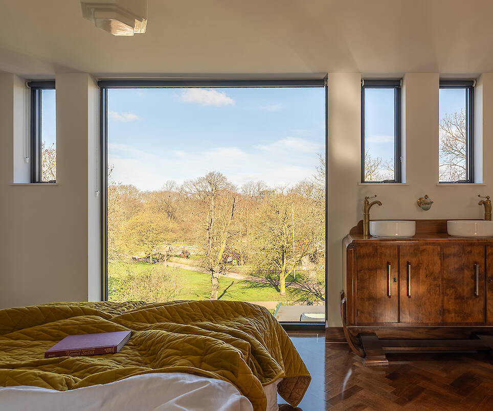 image of Deco House by Farid Karim, an art deco inspired house, transformed from a classic victorian terrace